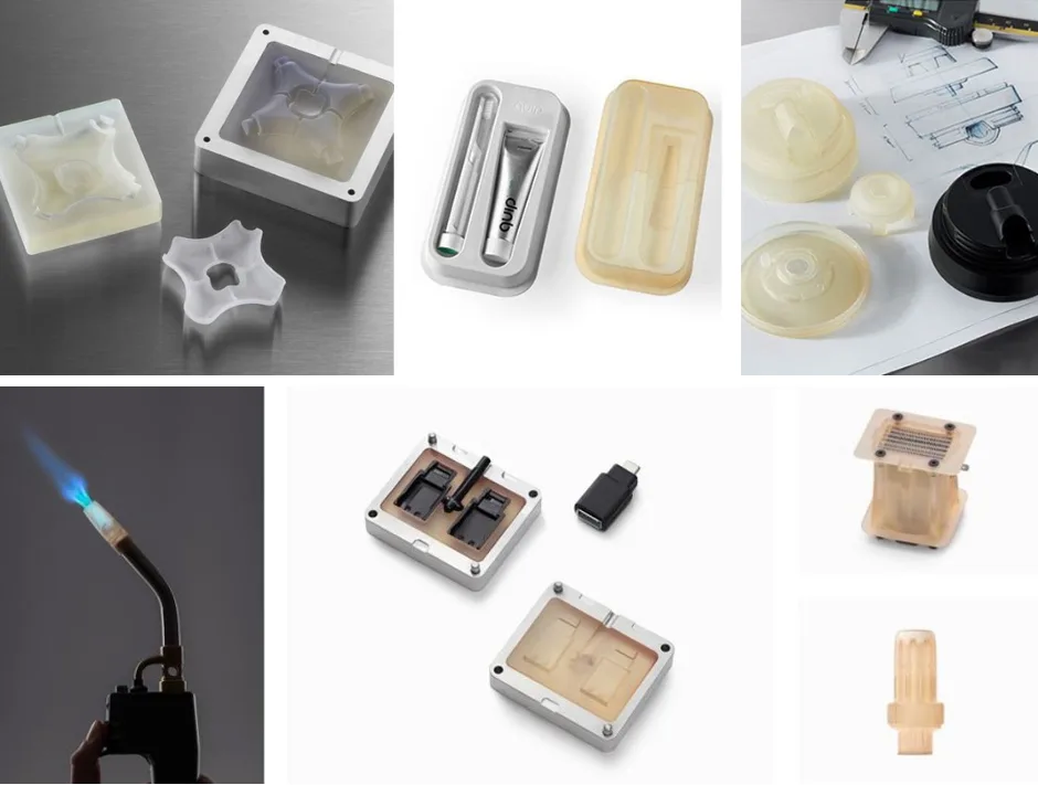 High Temp resin mold inserts for vulcanization and thermoforming tooling