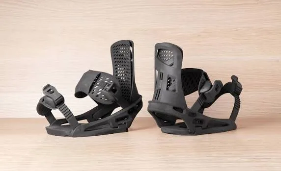 Flexible specialty 3D printed components for sports gear bindings